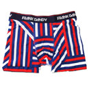 ボクサーパンツ/FRANK DANDY フランクダンディー 【2枚で送料無料】【メール便対応】FRANK DANDY フランク ダンディー／Angel Flag（ブルー）【hade】 [frankdandy-10485-ble]
